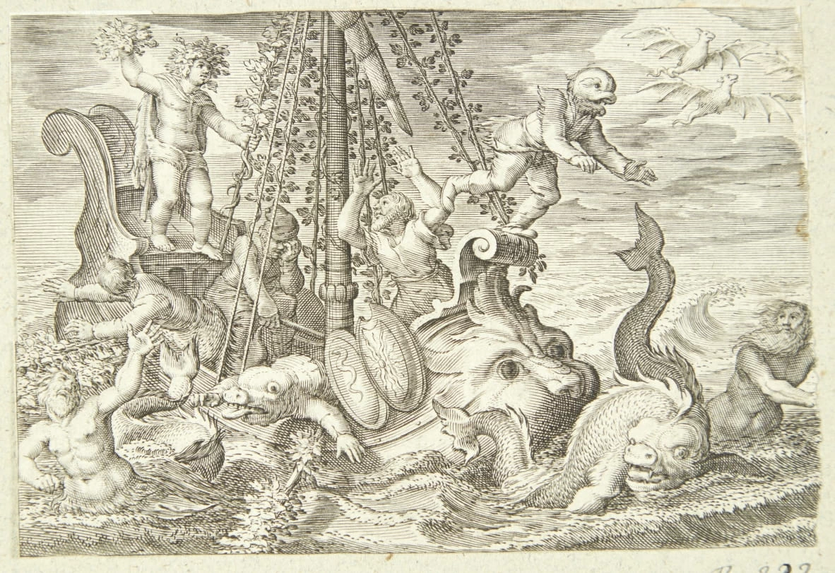 I marinai del Tirreno si trasformano in delfini - Statens Museum for Kunst